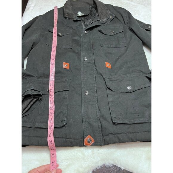 David Outwear black survival military jacket coat mens size XL - Picture 6 of 6